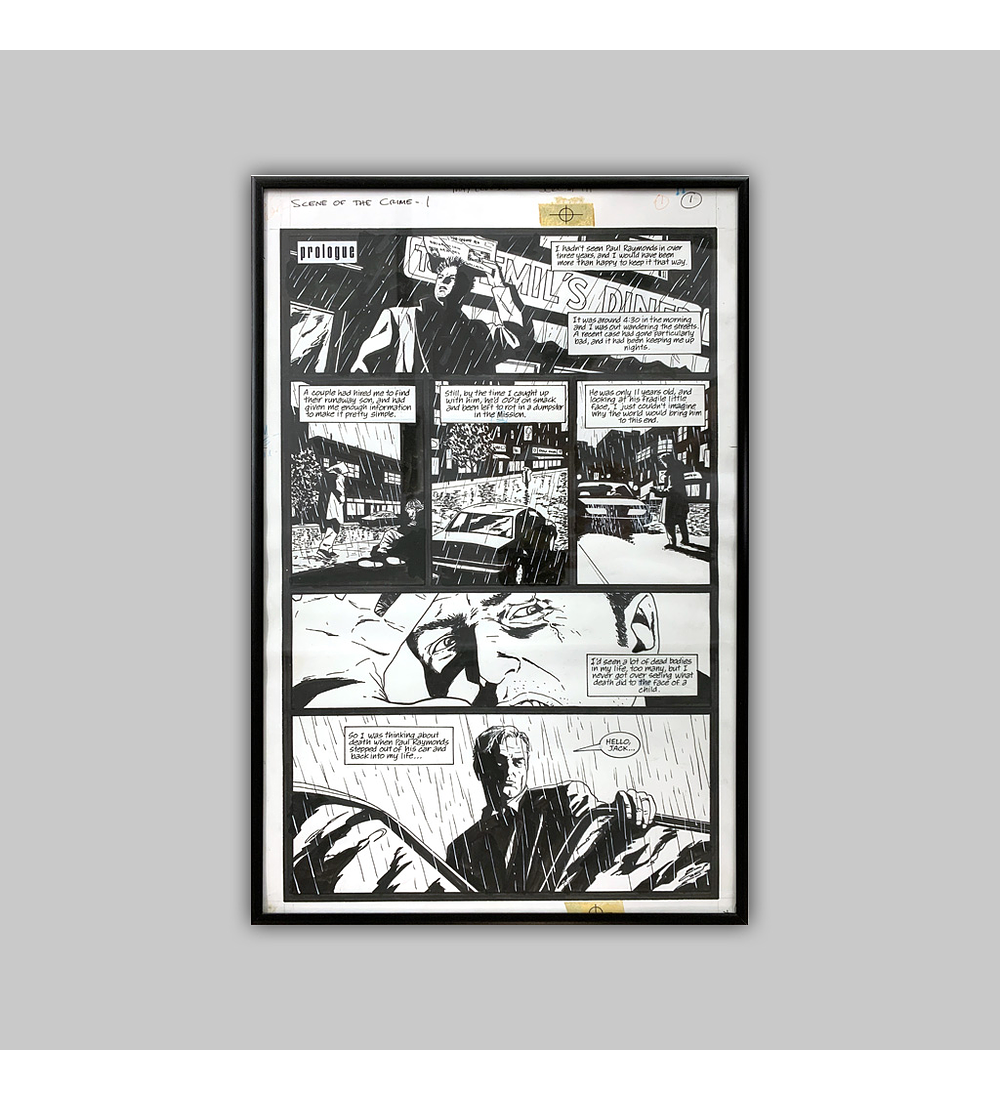 Scene of the Crime No. 1 Página 1 (Original)