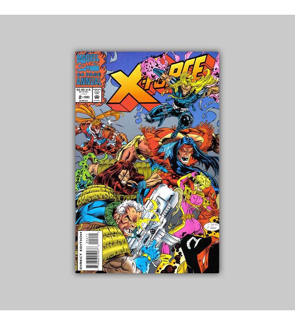 X-Force Annual 2 Polybagged 1993