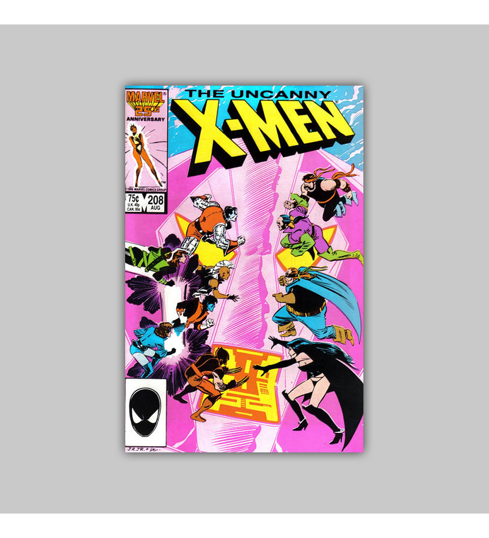 Uncanny X-Men 208 1986