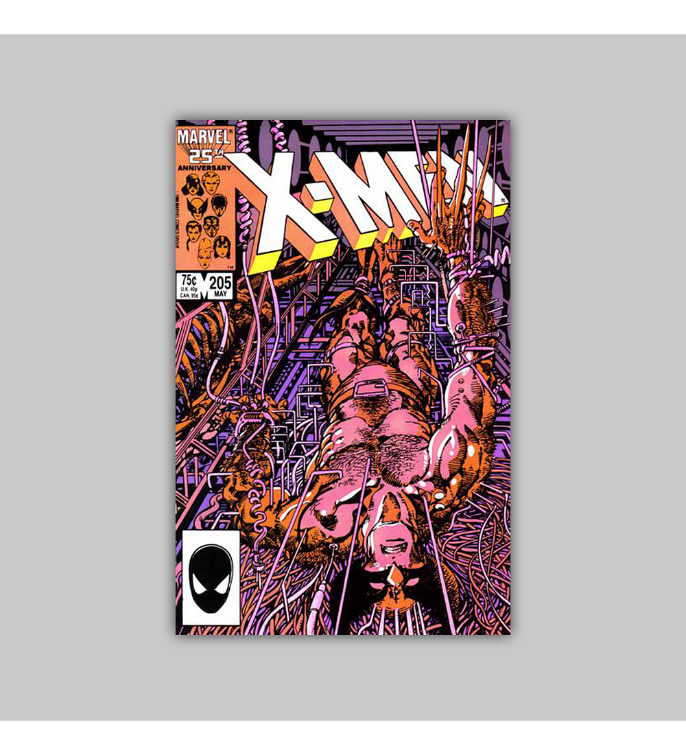 Uncanny X-Men 205 1986