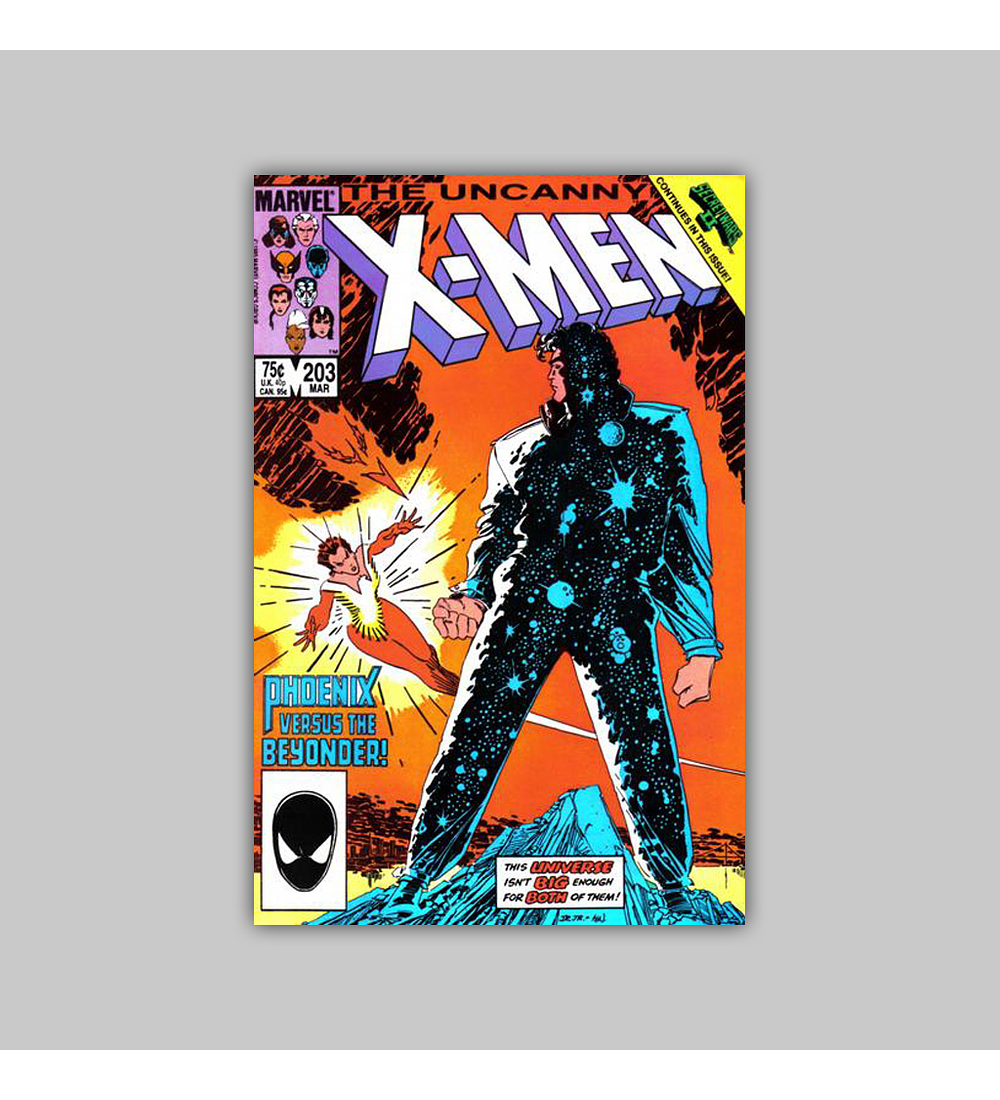 Uncanny X-Men 203 1986