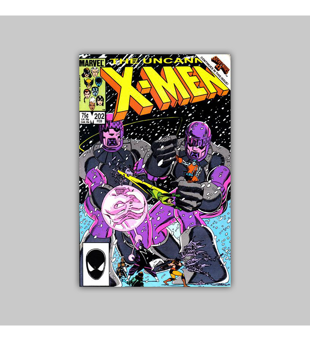 Uncanny X-Men 202 1986