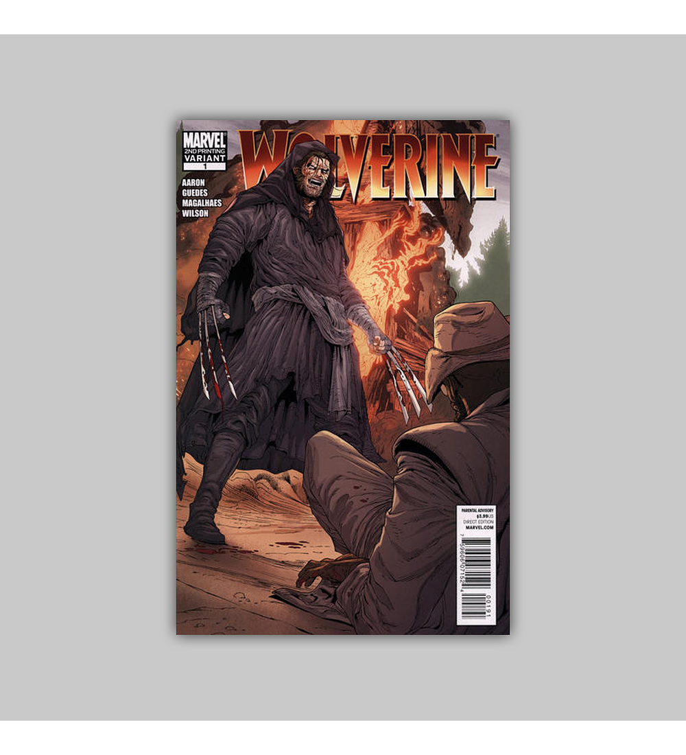 Wolverine (Vol. 3) 1 2nd. Printing 2010