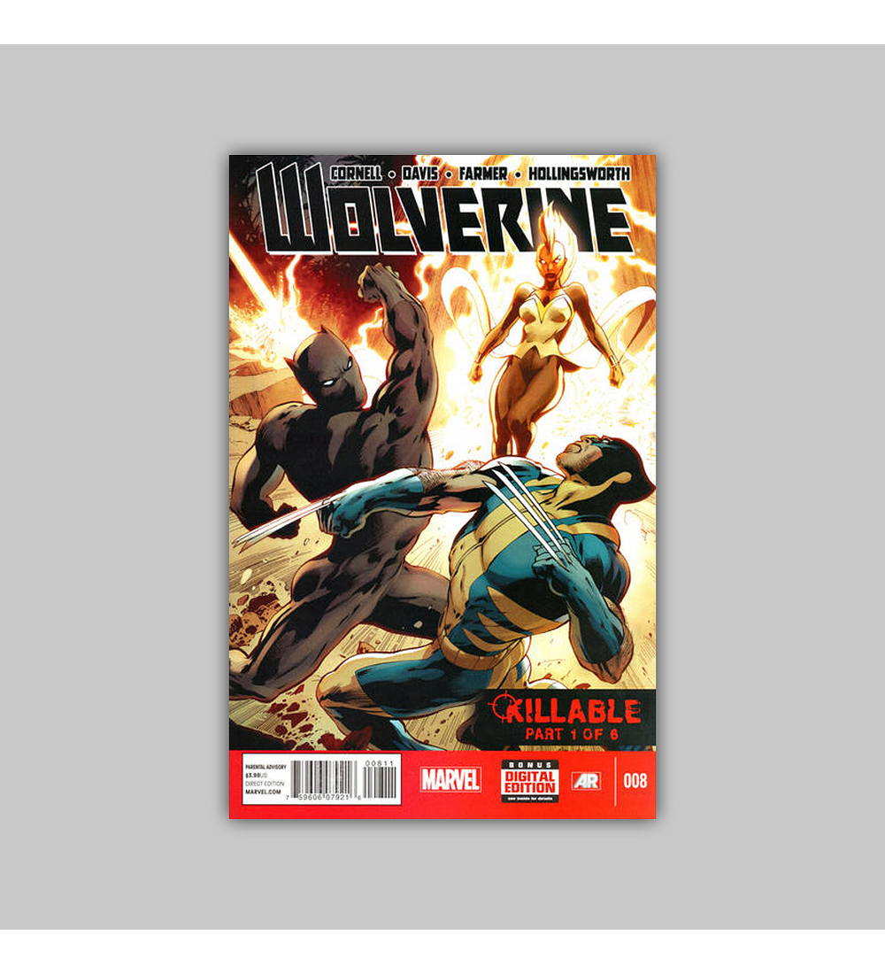 Wolverine (Vol. 4) 8 2013