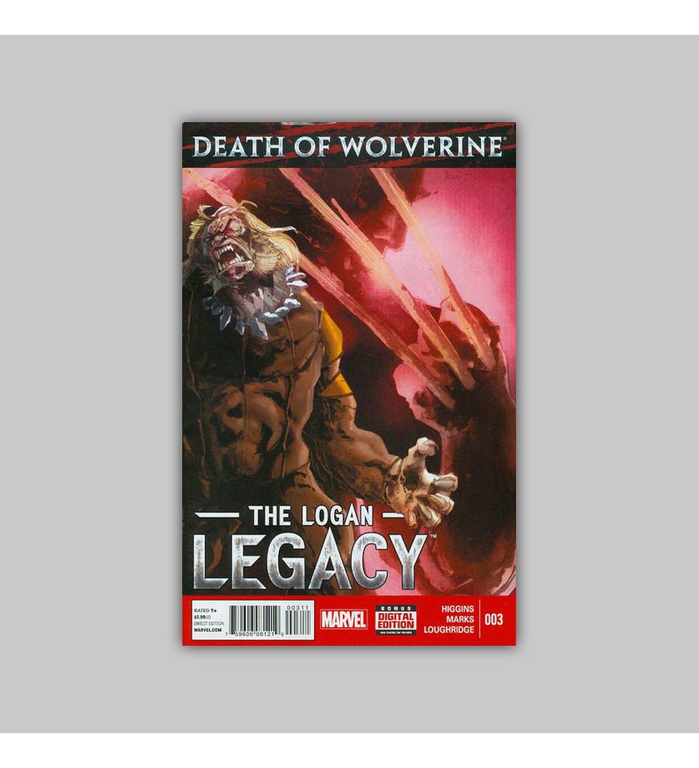 Death of Wolverine: Logan Legacy 3 2014