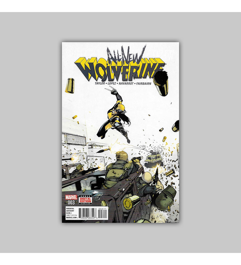 All New Wolverine 3 2016