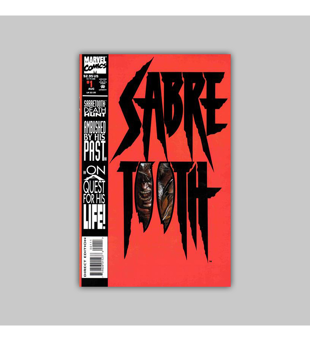 Sabretooth: Death Hunt 1 Die-Cut 1993