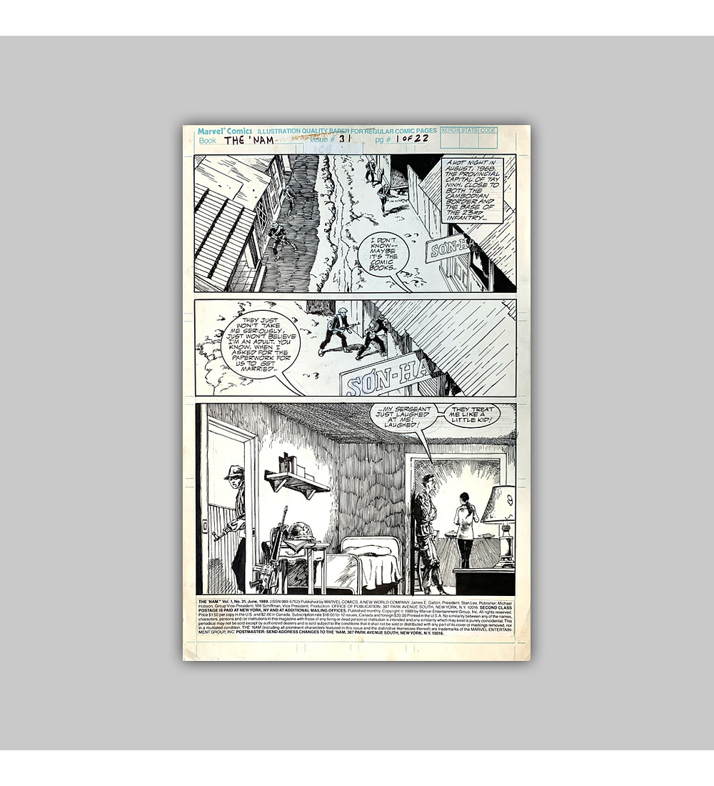 The ‘Nam No. 31 Página 1 (Original)