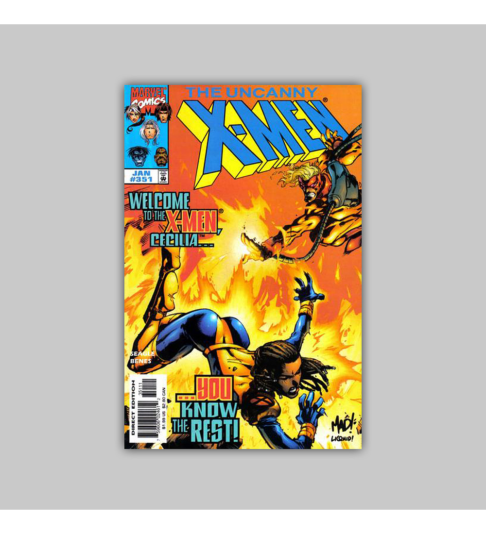 Uncanny X-Men 351 1998