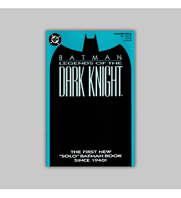Batman: Legends of The Dark Knight 1 Blue 1989