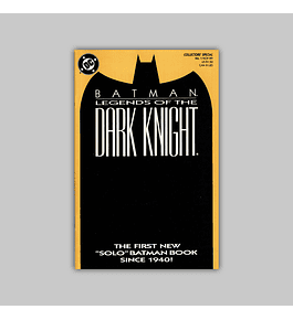 Batman: Legends of The Dark Knight 1 Orange 1989