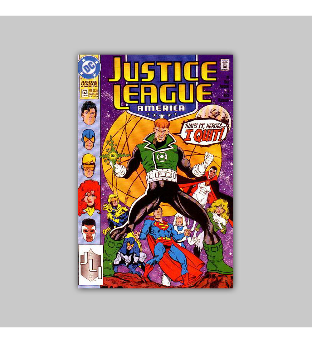 Justice League America 63 1992