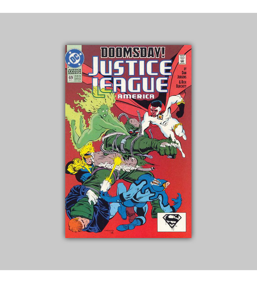 Justice League America 69 1992