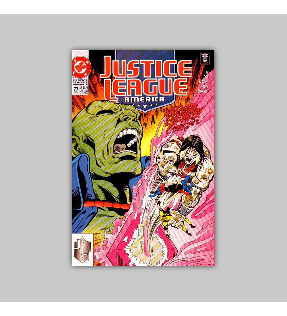 Justice League America 77 1993