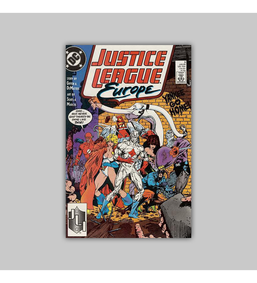 Justice League Europe 3 1989