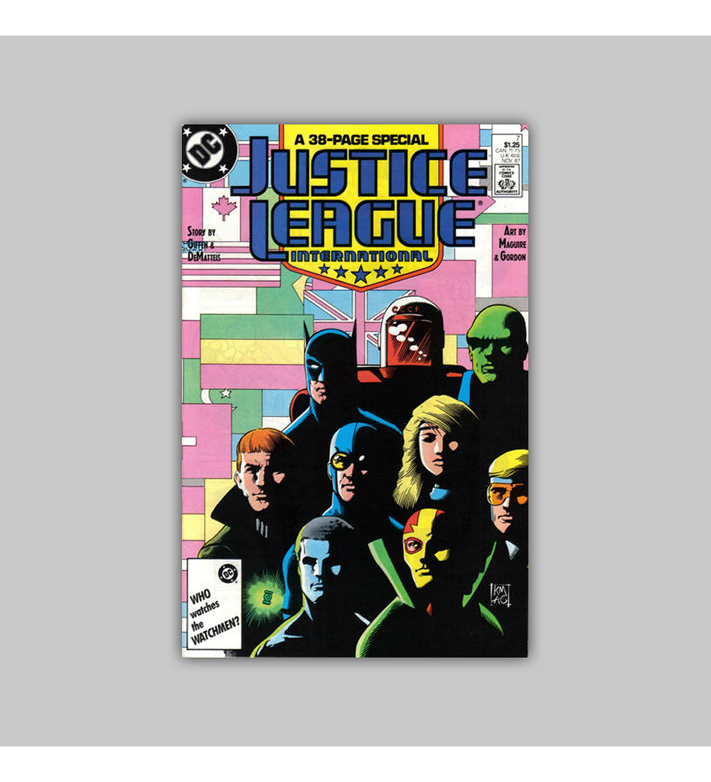 Justice League International 7 1987