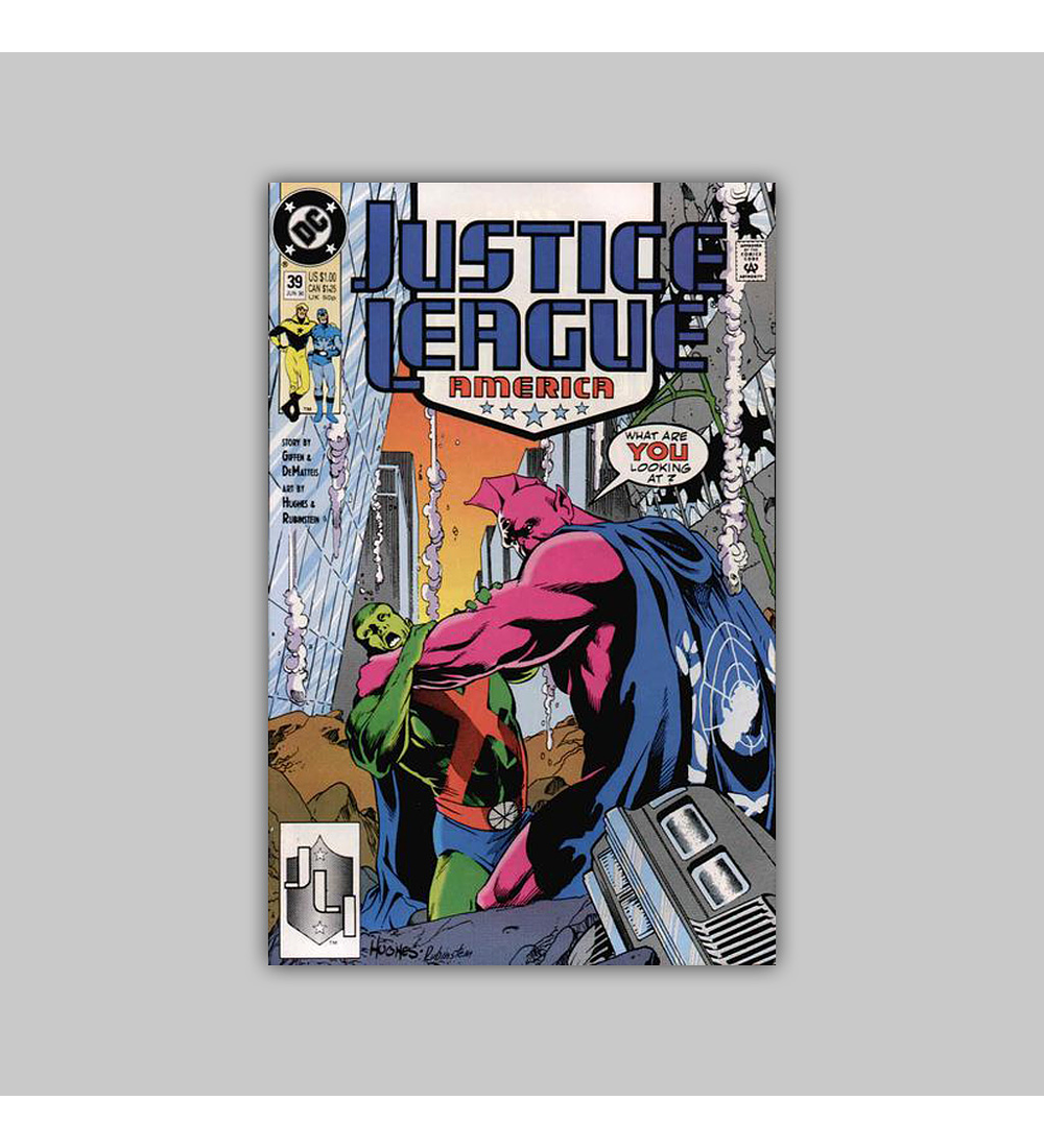 Justice League America 39 1990