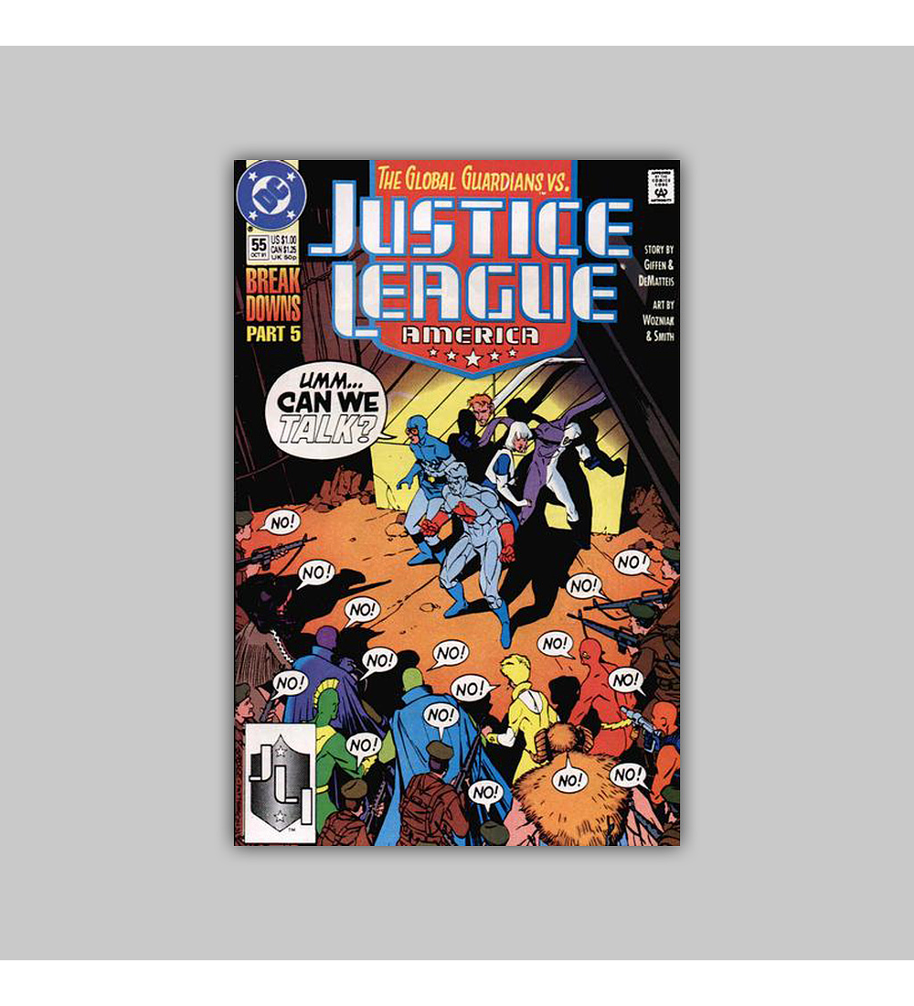 Justice League America 55 1991