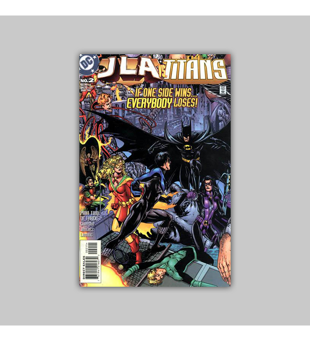 JLA Vs. The Titans 2 1998