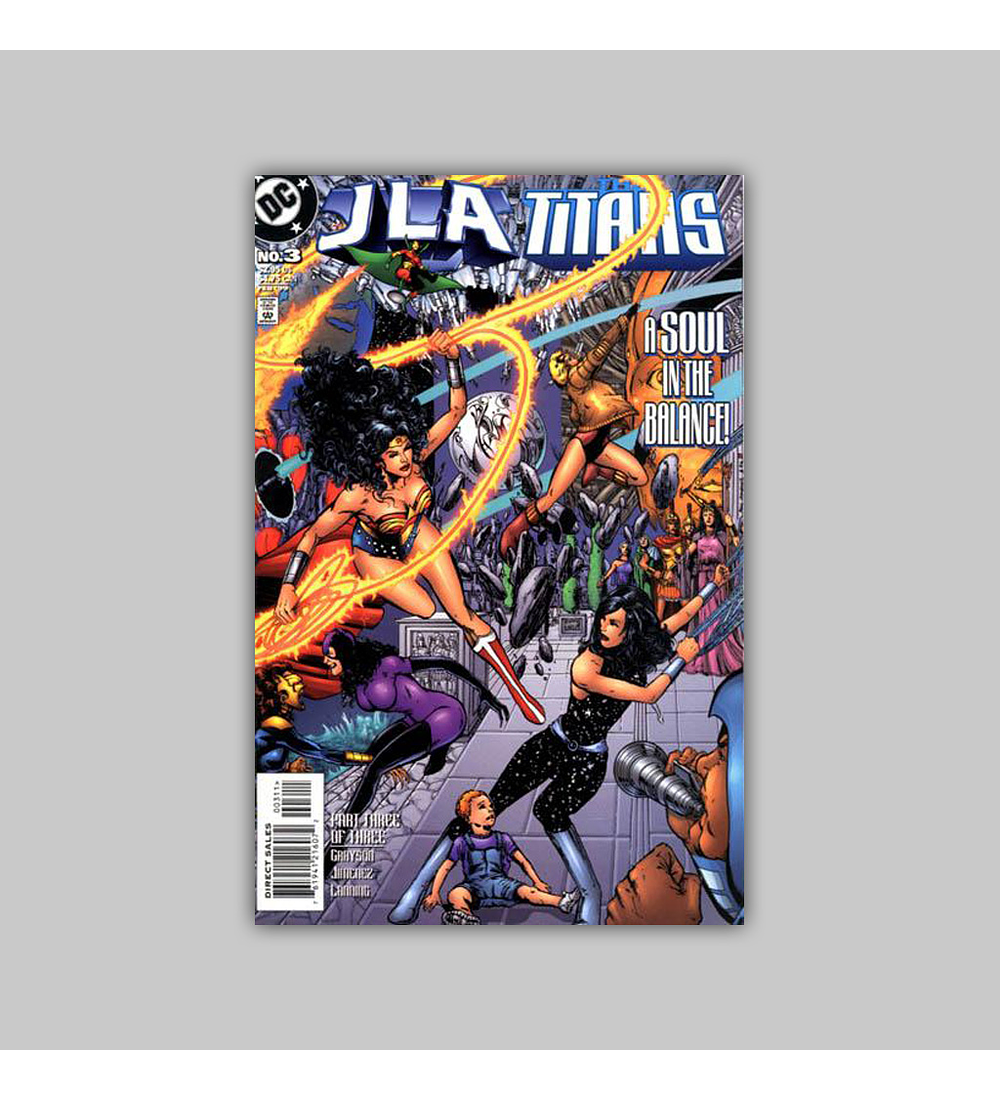 JLA Vs. The Titans 3 1999