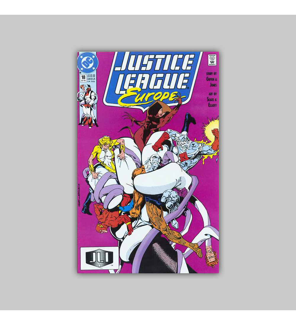 Justice League Europe 18 1990