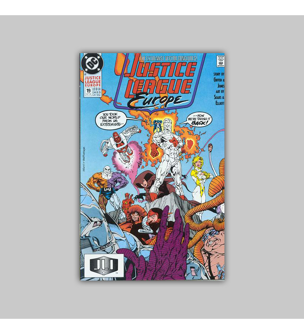 Justice League Europe 19 1990