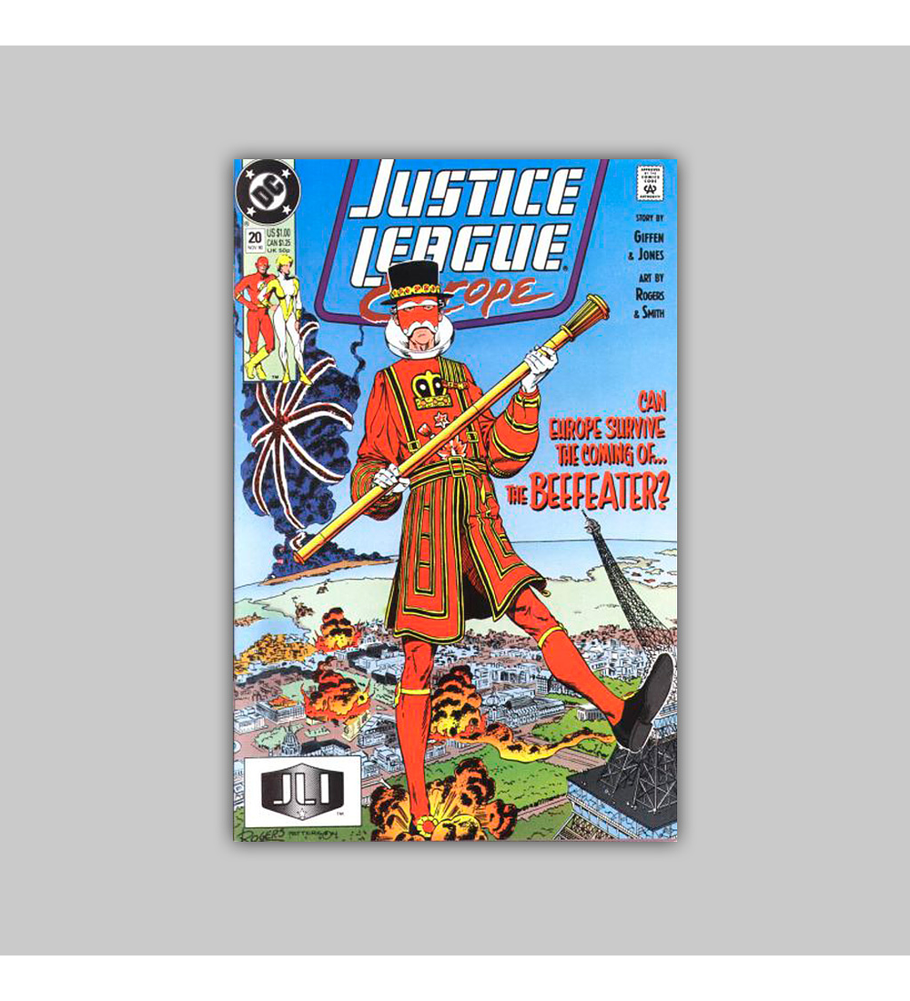 Justice League Europe 20 1990