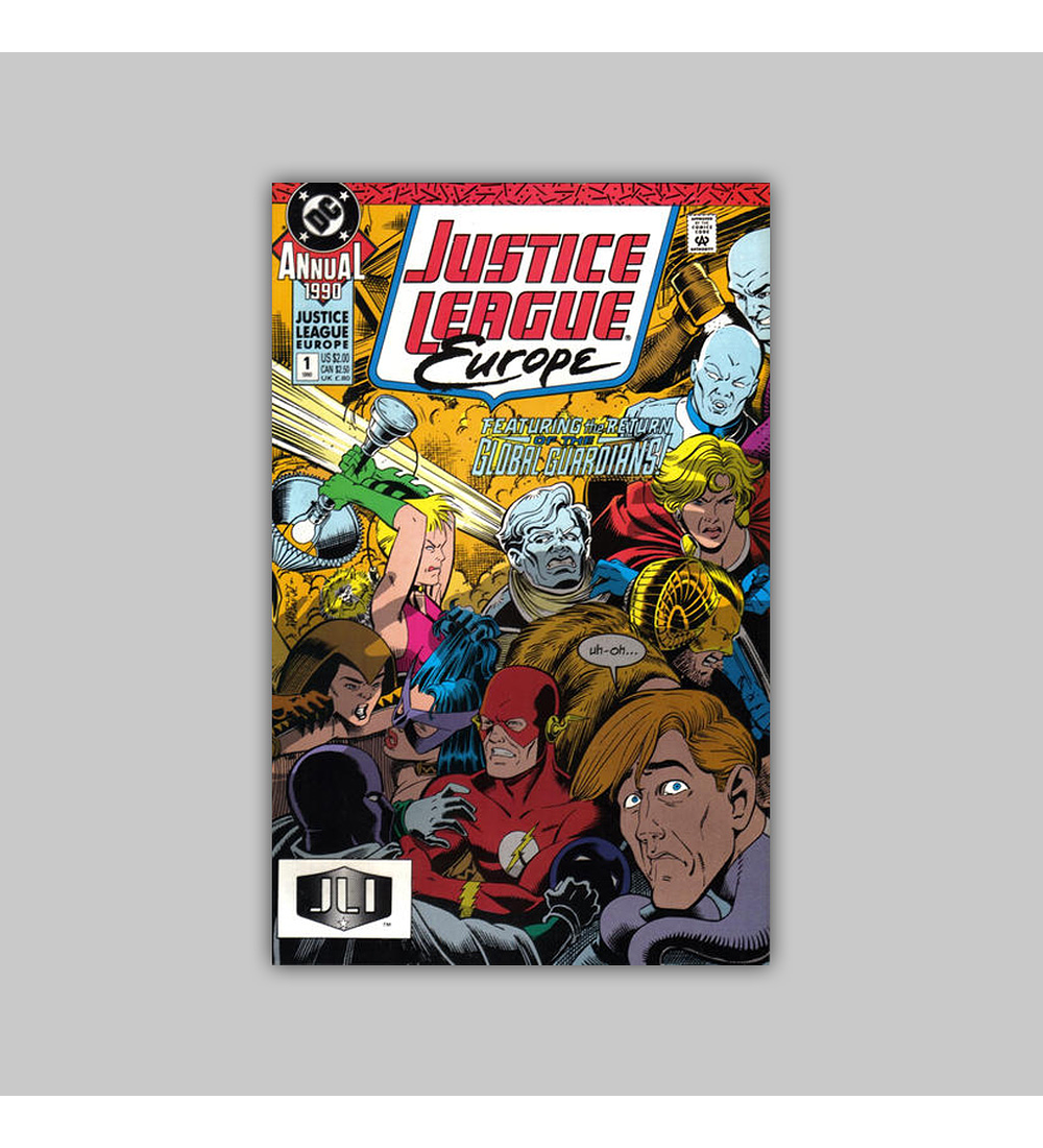 Justice League Europe Annual 1 1990