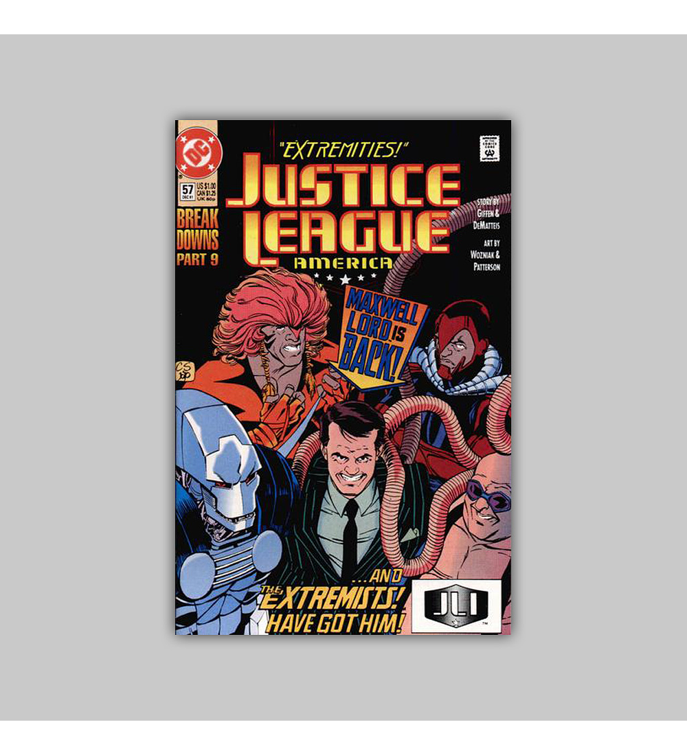 Justice League America 57 1991