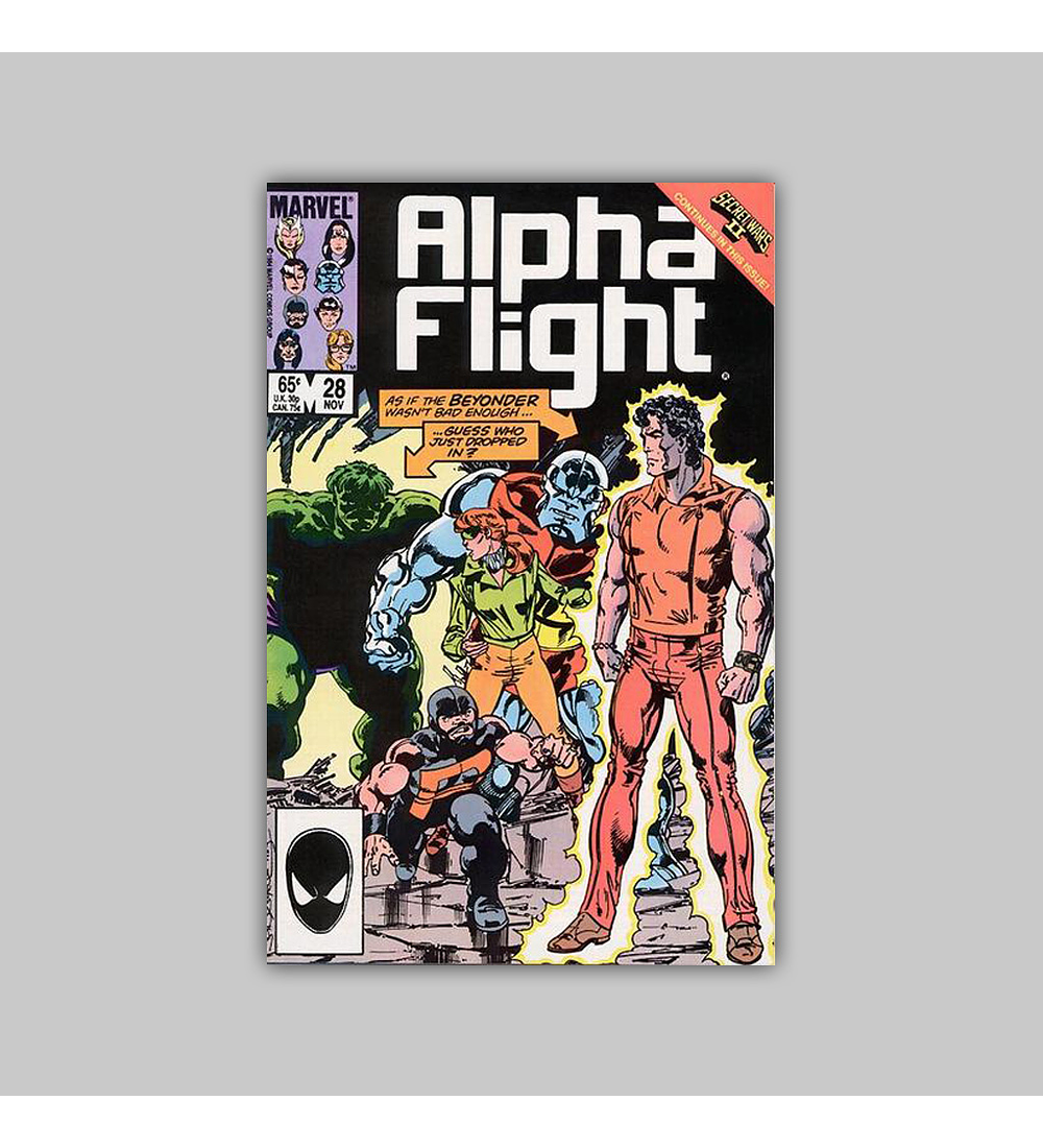 Alpha Flight 28 1985