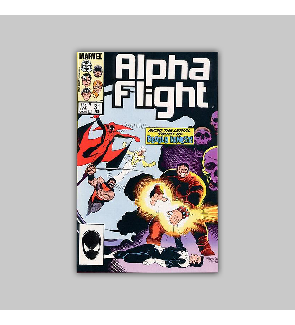 Alpha Flight 31 1986