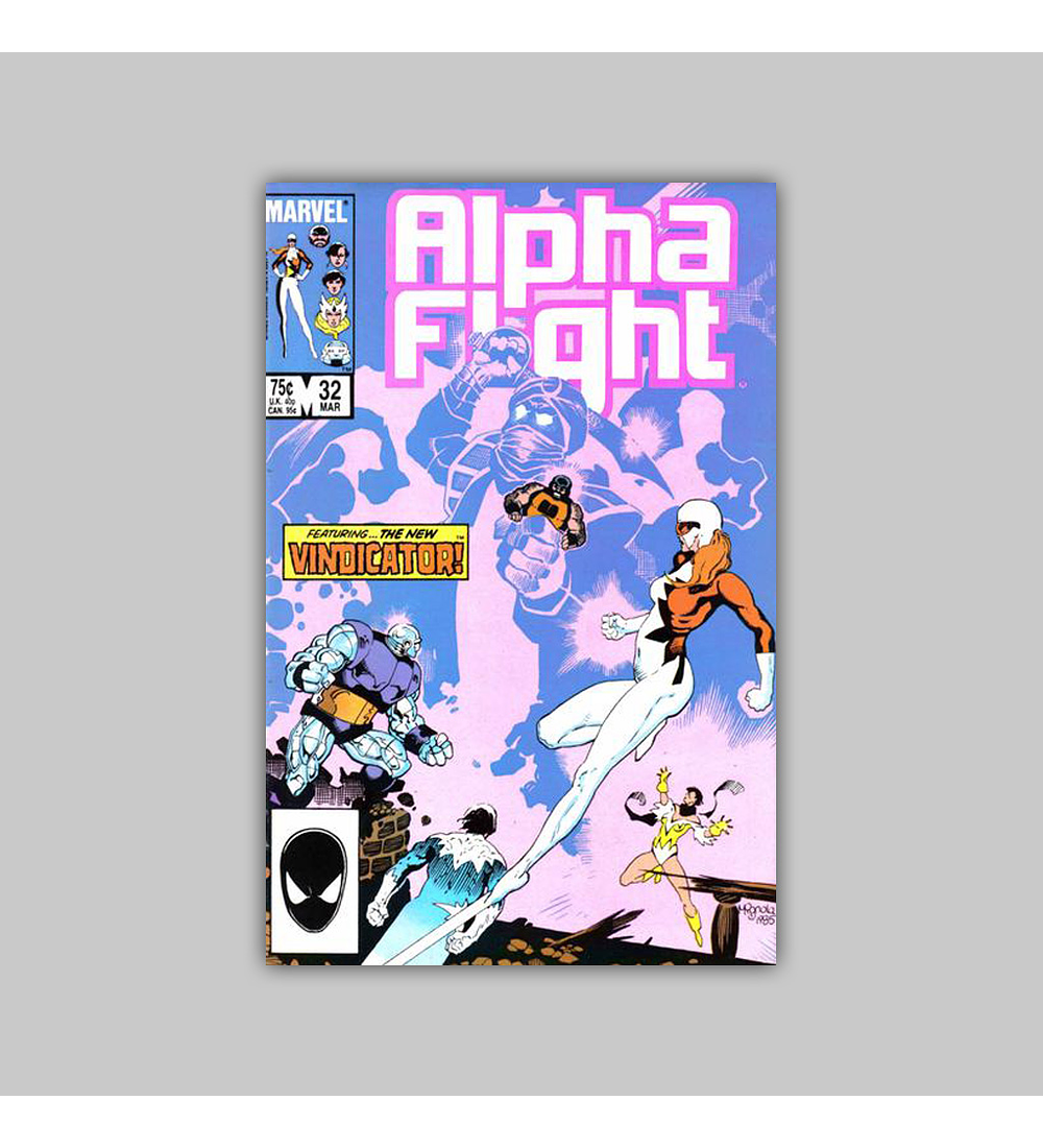 Alpha Flight 32 1986