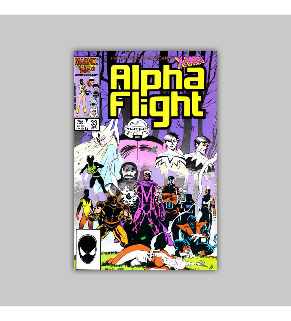 Alpha Flight 33 1986