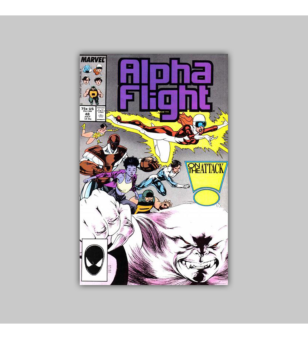 Alpha Flight 48 1987