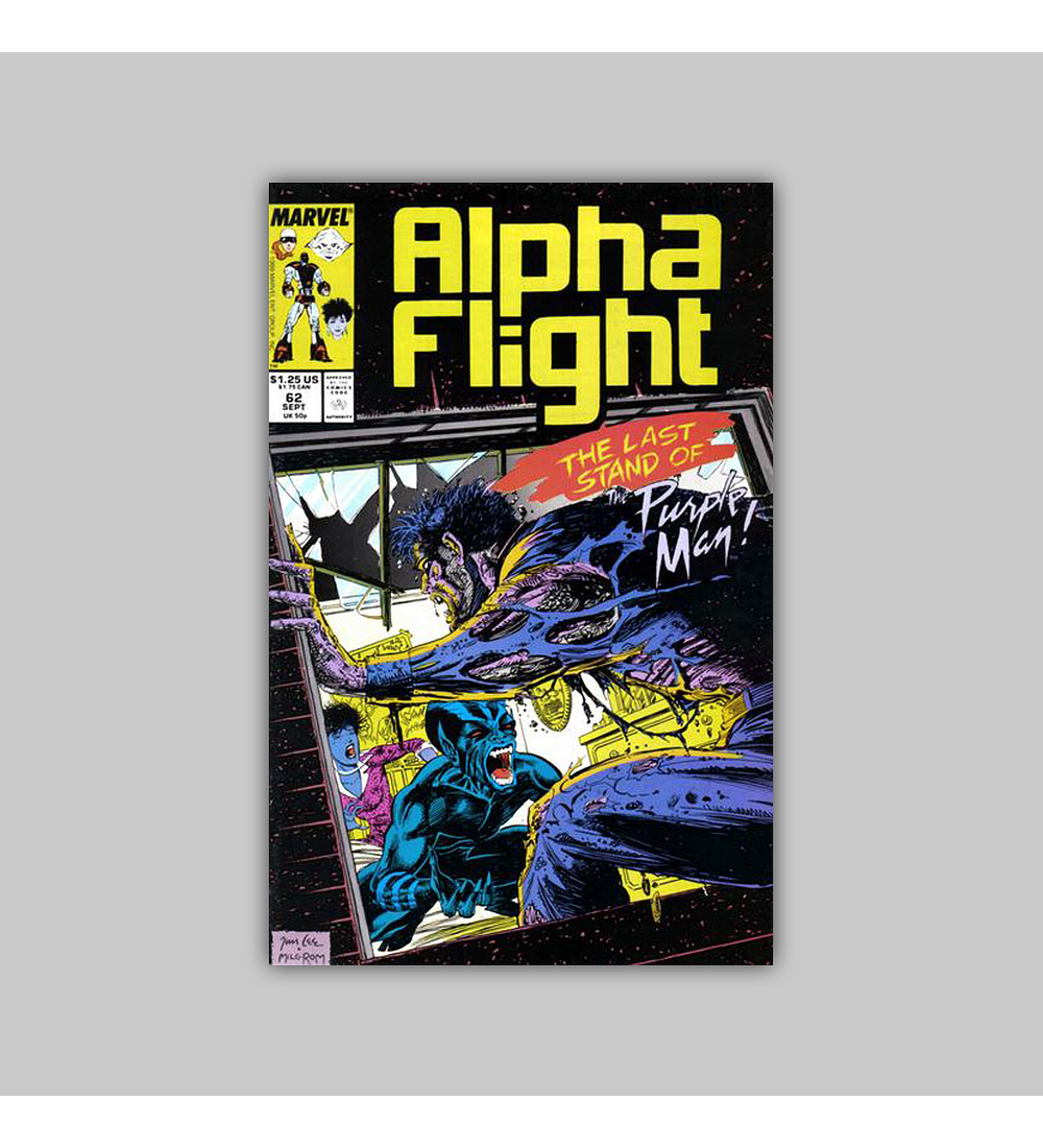 Alpha Flight 62 1988