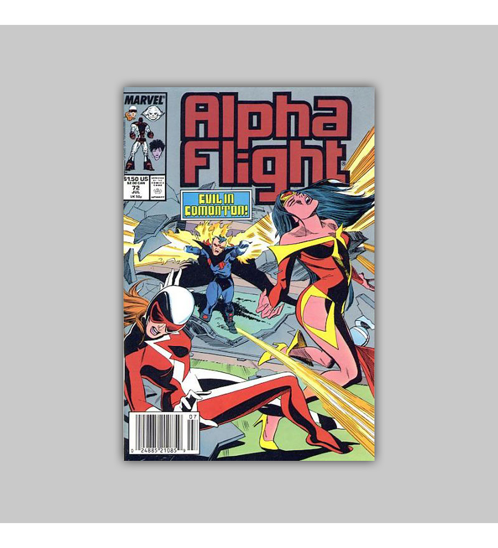 Alpha Flight 72 1989