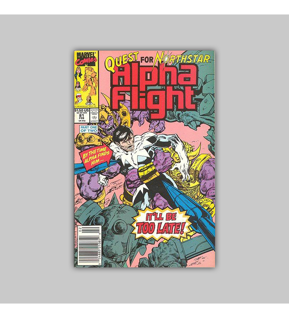 Alpha Flight 81 1990