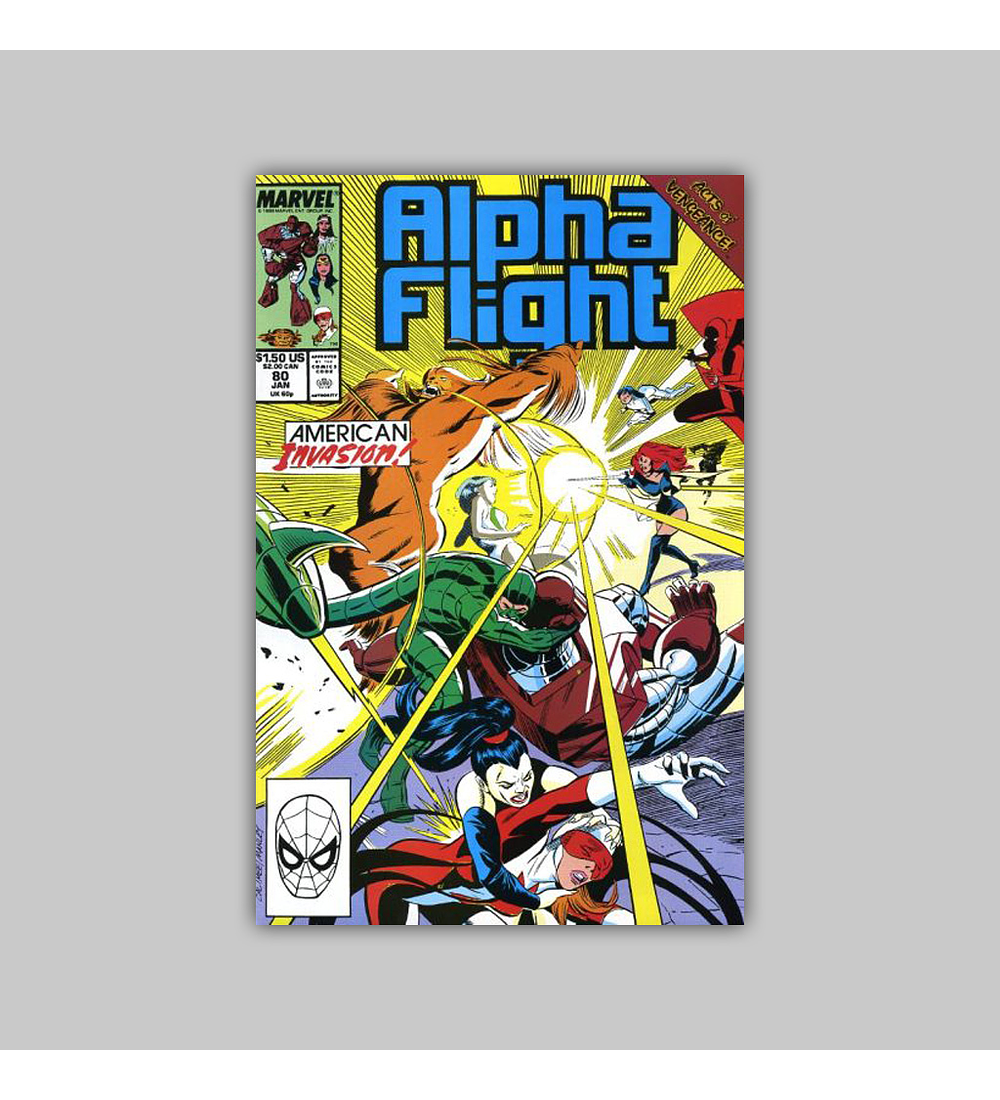 Alpha Flight 80 1990