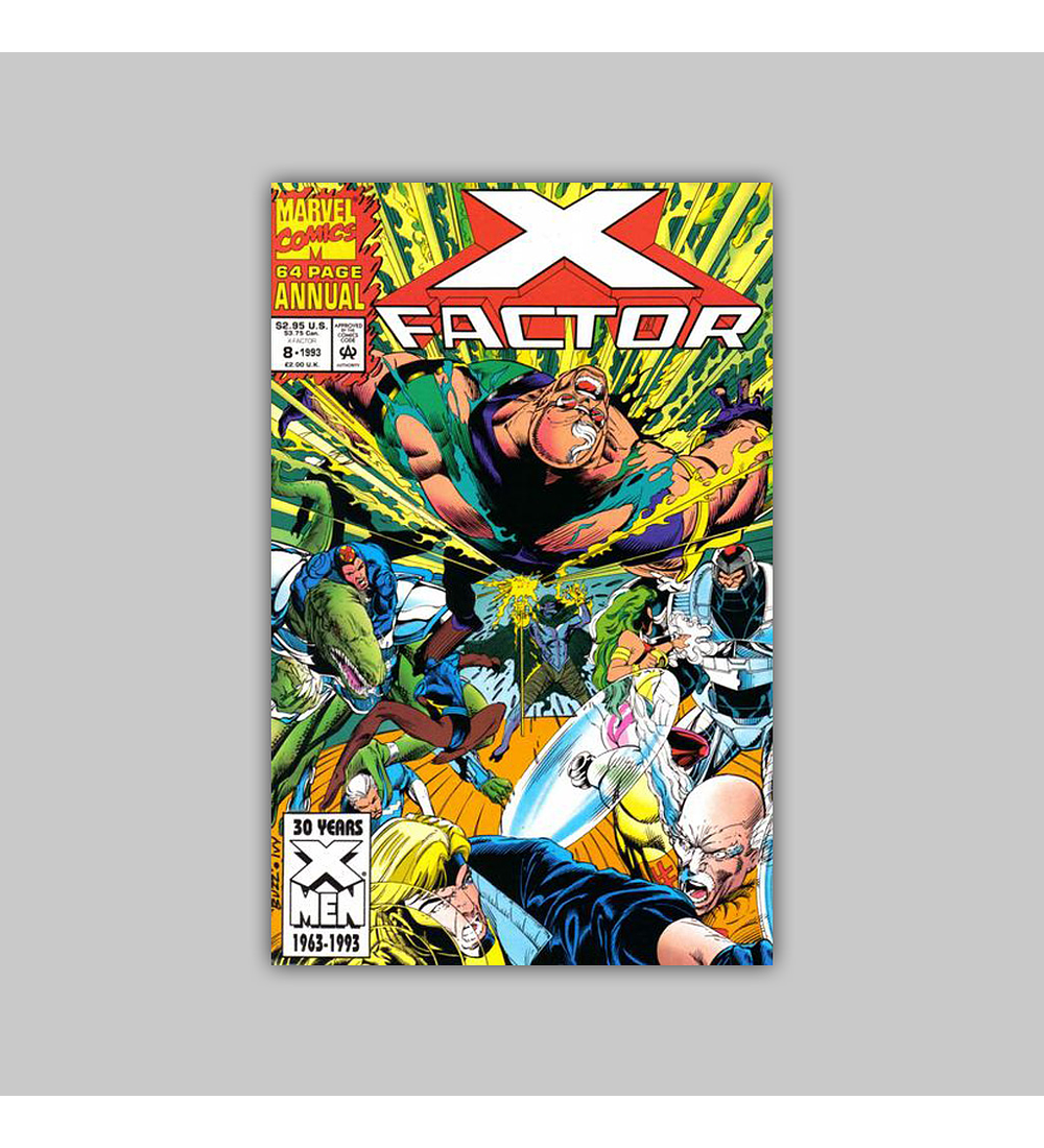X-Factor Annual 8 Polybagged 1993