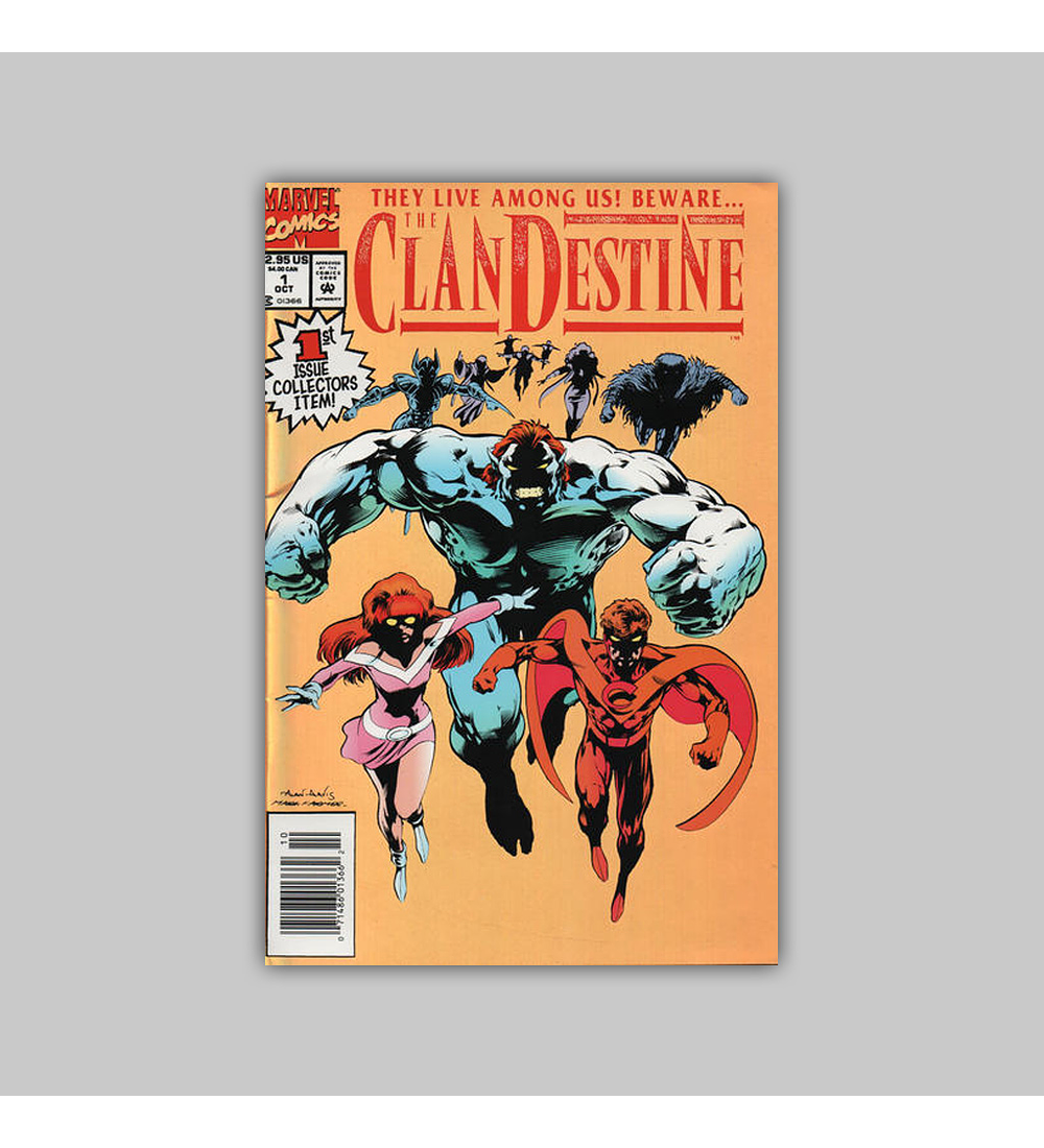 Clandestine 1 Gold Foil 1994