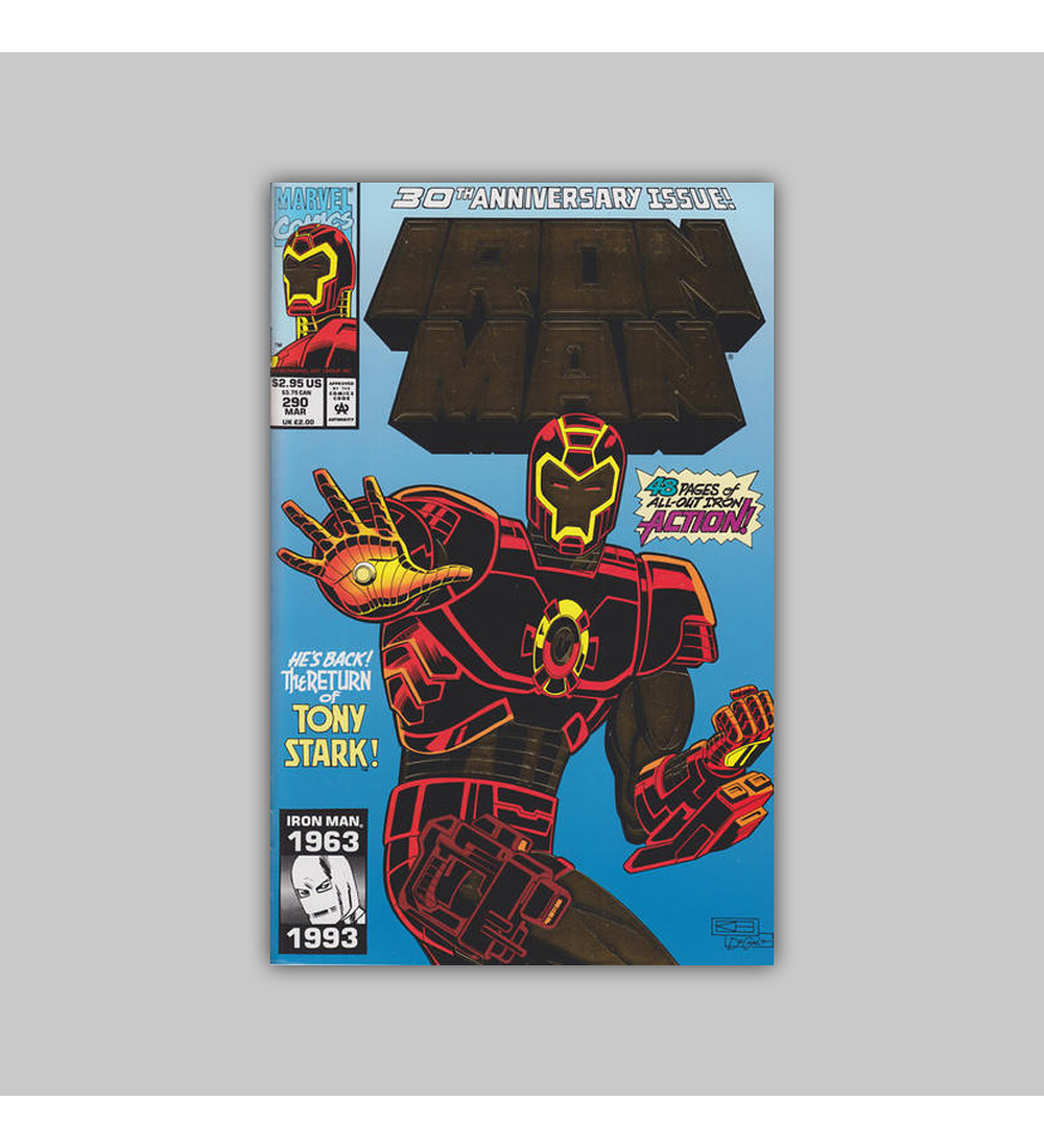 Iron Man 290 Foil 1993