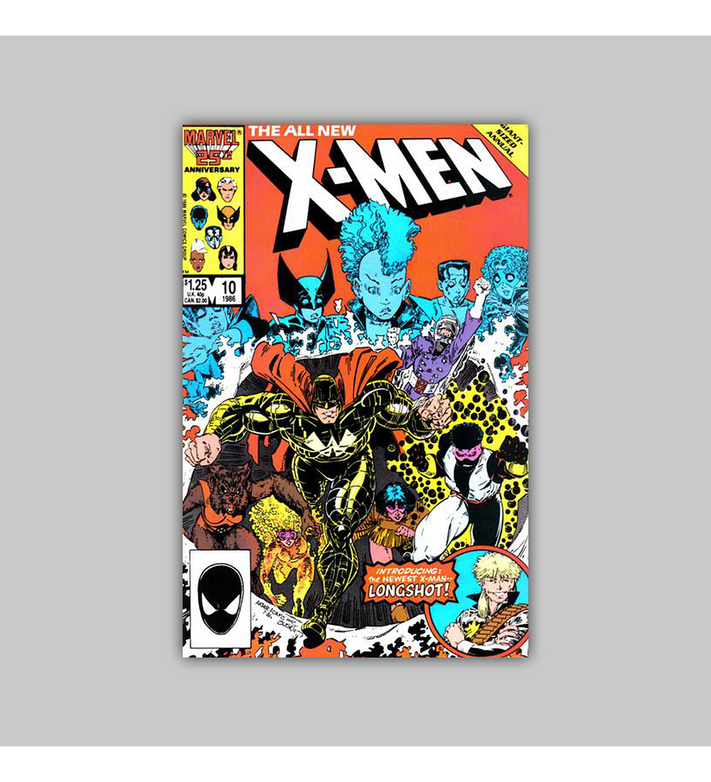 Uncanny X-Men Annual 10 1986