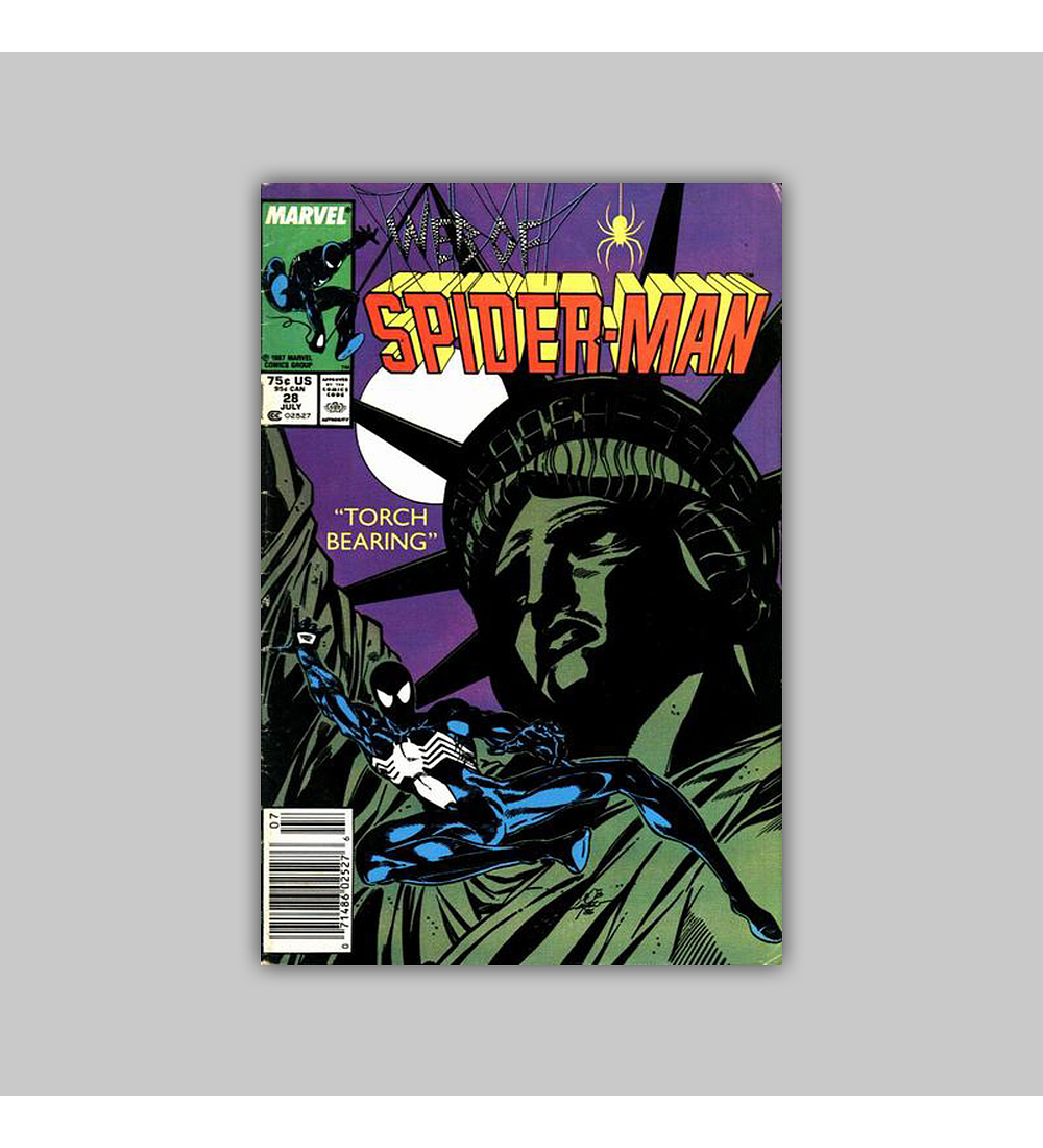 Web of Spider-Man 28 1987