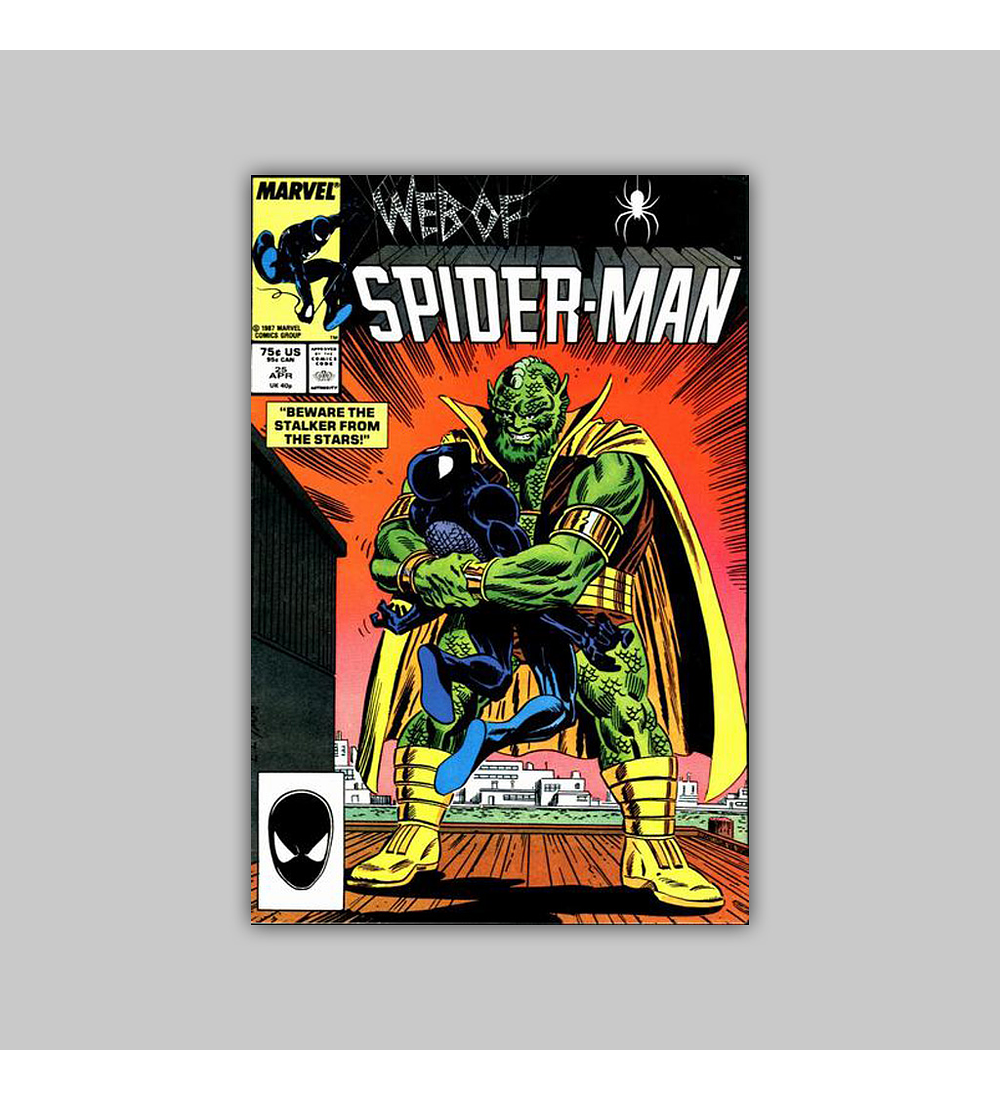 Web of Spider-Man 25 1987