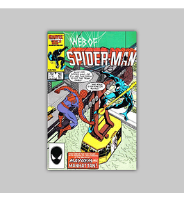 Web of Spider-Man 21 1987
