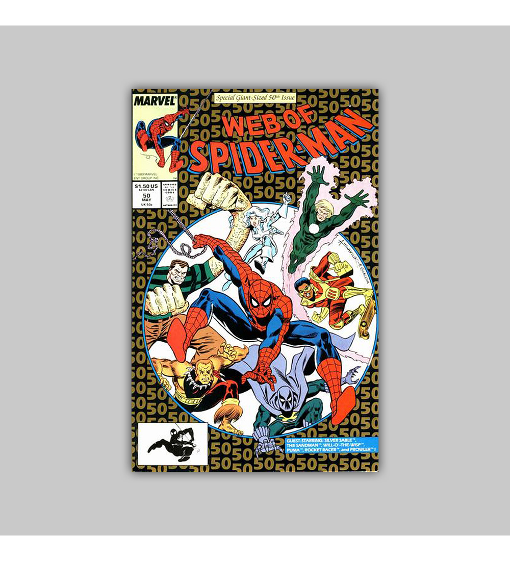 Web of Spider-Man 50 1989