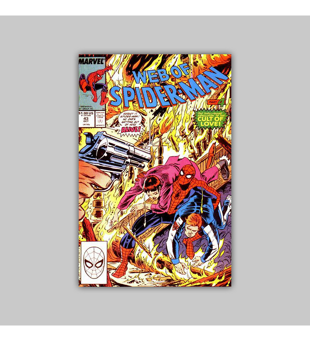 Web of Spider-Man 43 1988