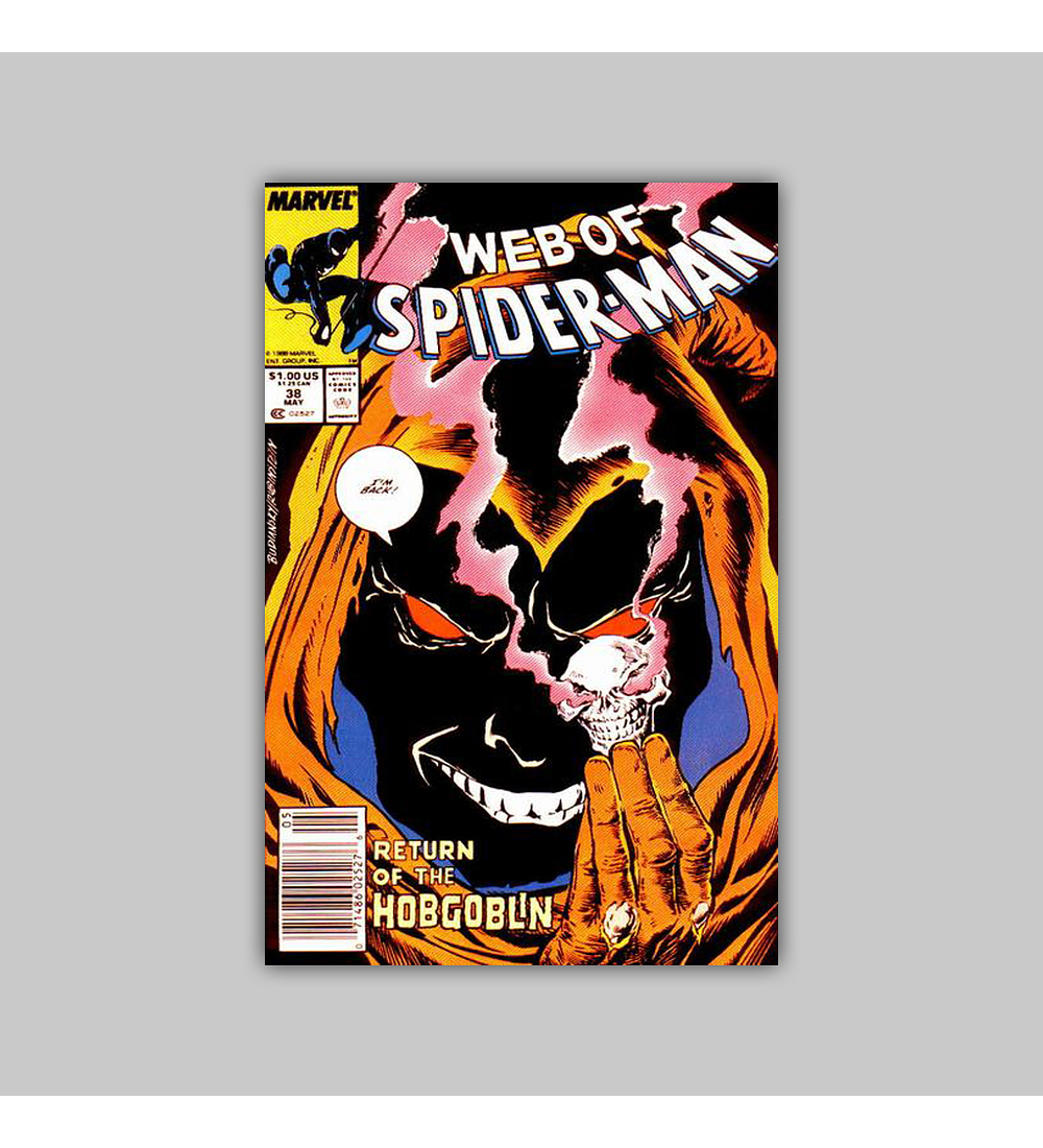 Web of Spider-Man 38 1988