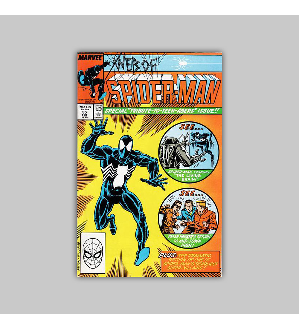 Web of Spider-Man 35 1988
