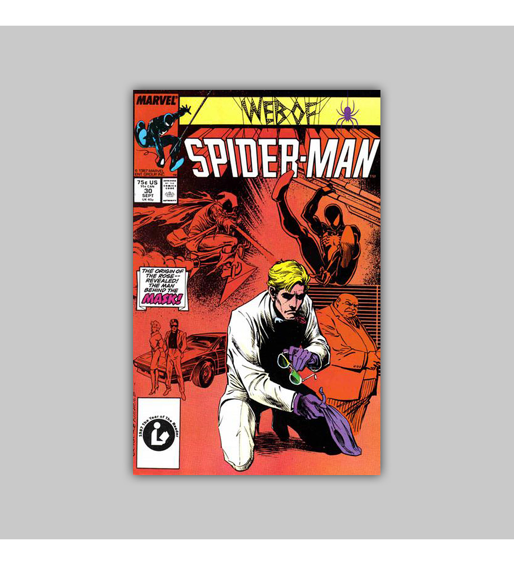Web of Spider-Man 30 1987